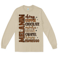 Mushroom melanin shades of brown Long Sleeve Tee - LillyAllenDesigns