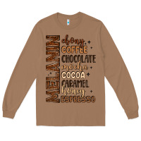 Toasted Coconut melanin shades of brown Long Sleeve Tee - LillyAllenDesigns