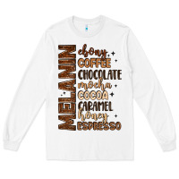 White melanin shades of brown Long Sleeve Tee - LillyAllenDesigns