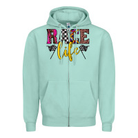 Seafoam race life Zipper Hoodie - JahusDesignShop
