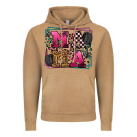 Vintage Camel Racing leopard frame mama Mother's Day Vintage Hoodie - LillyAllenDesigns