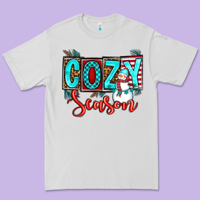 Cozy Season Premium Tee Designed By Oliviacreatesart