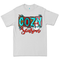 Dove Grey cozy season Premium Tee - OliviaCreatesArt