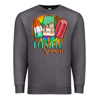Charcoal Heather popsicle season Premium Sweatshirt - JahusDesignShop