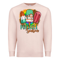 Pale Pink popsicle season Premium Sweatshirt - JahusDesignShop