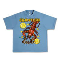 Pebble Blue mardi gras crawfish dude Urban Heavy Tee - FaDigitalArtStudio