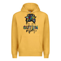 Mustard autism mom Premium Hoodie - CowhideDigitalArt