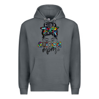 Rock autism mom Premium Hoodie - CowhideDigitalArt