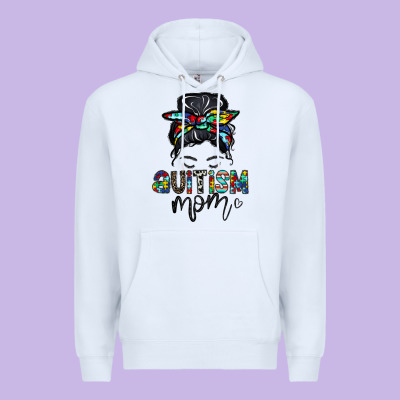 Autism Mom Premium Hoodie Designed By Cowhidedigitalart