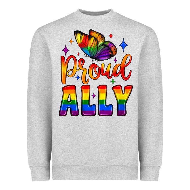 Proud Ally Heavyweight Sweatshirt by JahusDesignShop | Teevron