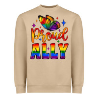 Mushroom proud ally Heavyweight Sweatshirt - JahusDesignShop