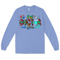 Colony Blue Best Doctor Ever Long Sleeve Tee - CowhideDigitalArt
