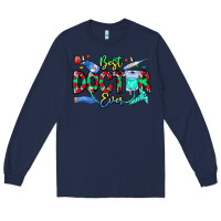 Navy Best Doctor Ever Long Sleeve Tee - CowhideDigitalArt