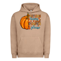 Pigment Burro Autumn leaves and pumpkin please Urban Hoodie - RanaPortraitStore