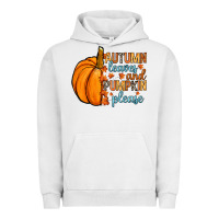 Pigment Lunar Rock Autumn leaves and pumpkin please Urban Hoodie - RanaPortraitStore