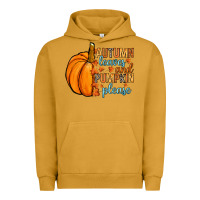 Pigment Peanut Butter Autumn leaves and pumpkin please Urban Hoodie - RanaPortraitStore
