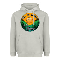 Moon Dust life is better at the river Heavyweight Hoodie - JahusDesignShop