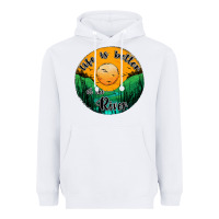 White life is better at the river Heavyweight Hoodie - JahusDesignShop