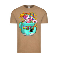Lgbtq Unicorn And Narwhal Mug Vintage Tee | Teevron