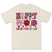 Bone happy valentine's day paws Premium Tee - OliviaCreatesArt