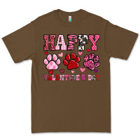 Cacao happy valentine's day paws Premium Tee - OliviaCreatesArt