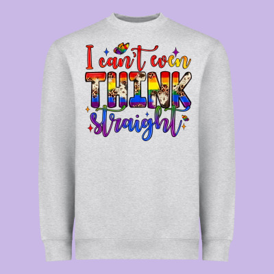 I Can't Even Think Straight Heavyweight Sweatshirt Designed By Jahusdesignshop