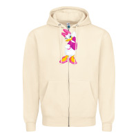 Sandshell daisy duck Zipper Hoodie - baoMotion