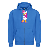 True Royal daisy duck Zipper Hoodie - baoMotion