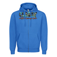 True Royal classy with a savage side Zipper Hoodie - JahusDesignShop