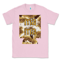 Bubblegum Pink Mama with leopard and cowhide regular can cooler Classic Tee - HowdyJamesFarm
