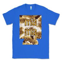 True Royal Mama with leopard and cowhide regular can cooler Classic Tee - HowdyJamesFarm