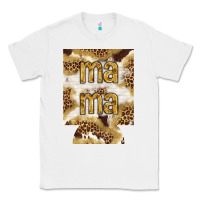 White Mama with leopard and cowhide regular can cooler Classic Tee - HowdyJamesFarm