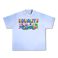 Grape Ice Equality Is Beautiful Urban Heavy Tee - BundleAndBundleShop