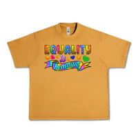 Peanut Butter Equality Is Beautiful Urban Heavy Tee - BundleAndBundleShop