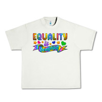 Pistachio Equality Is Beautiful Urban Heavy Tee - BundleAndBundleShop