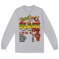 Moon Dust juneteenth black king Long Sleeve Tee - LillyAllenDesigns