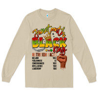 Mushroom juneteenth black king Long Sleeve Tee - LillyAllenDesigns