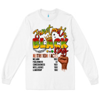 White juneteenth black king Long Sleeve Tee - LillyAllenDesigns