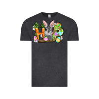 Vintage Black hop easter day Vintage Tee - FaDigitalArtStudio