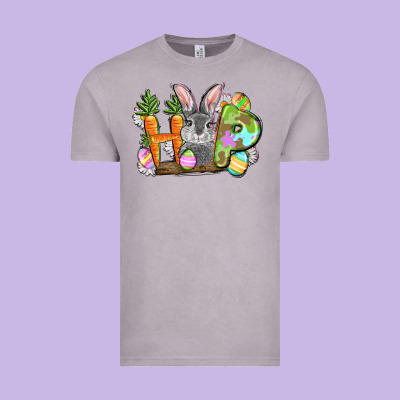 Hop Easter Day Vintage Tee Designed By Fadigitalartstudio