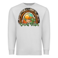 Dove Grey desert vibes rainbow Premium Sweatshirt - JahusDesignShop
