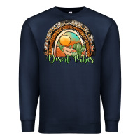 Navy desert vibes rainbow Premium Sweatshirt - JahusDesignShop