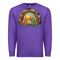 Purple desert vibes rainbow Premium Sweatshirt - JahusDesignShop