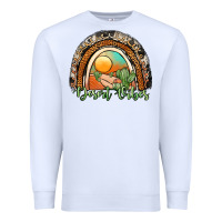 White desert vibes rainbow Premium Sweatshirt - JahusDesignShop