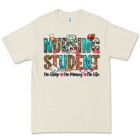 Nursing Student No Sleep No Money No Life Premium Tee | Teevron