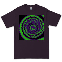 Plum halloween tie dye pattern black Premium Tee - RanaPortraitStore