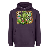 Plum serape cowhide cactus Heavyweight Hoodie - JahusDesignShop