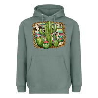 Sage serape cowhide cactus Heavyweight Hoodie - JahusDesignShop
