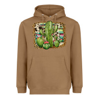 Toasted Coconut serape cowhide cactus Heavyweight Hoodie - JahusDesignShop