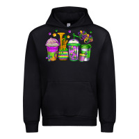 Black mardi gras coffee cups Urban Hoodie - Jasminsmagicworld